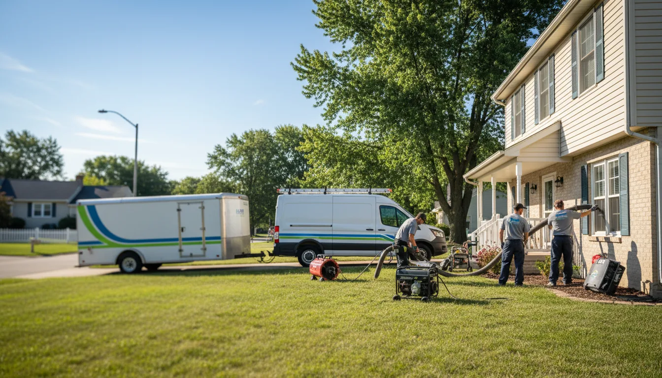 Flooded Basement Restoration And Cleanup With Repair in Cummings, KS near me